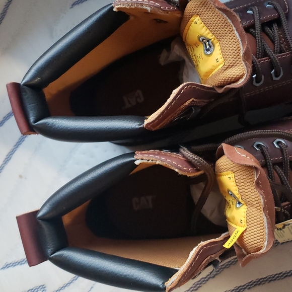 CATERPILLAR Men brown work boots size 13 - Picture 11 of 11